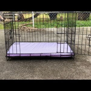 Dog cage mat memory foam 1” thick HANDMADE